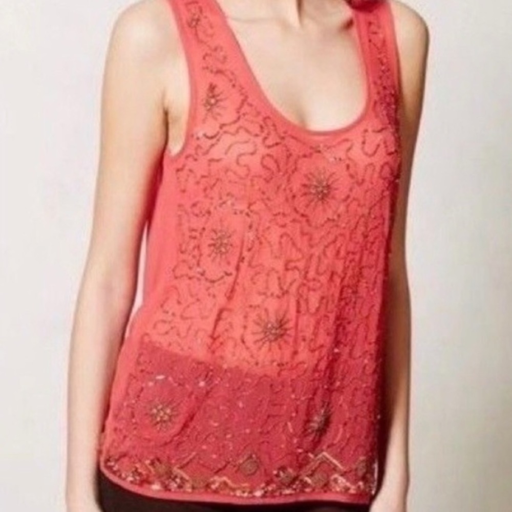 NWT Moulinette Soeurs beaded top